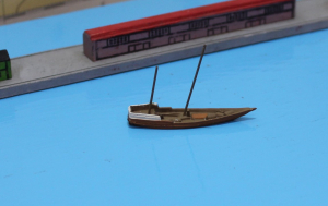 Arabian Dhau "Sambouk" without sails (1 p.) ca. 19. JH Historia Navalis HN 122 scale 1/500